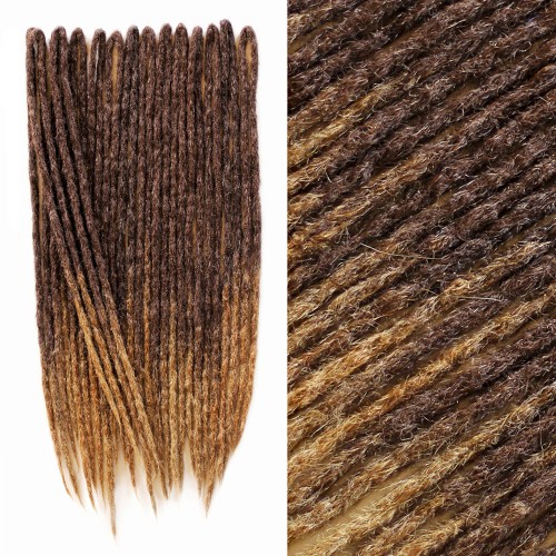 dredy, dready, dreadloki, dredloki syntetyczne, dreadlocks, ciemny brąz, zestaw, COFFEE CAKE 