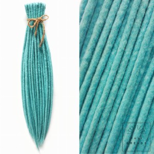 DREDLOKI WEŁNIANE- AQUA - 10 szt. 