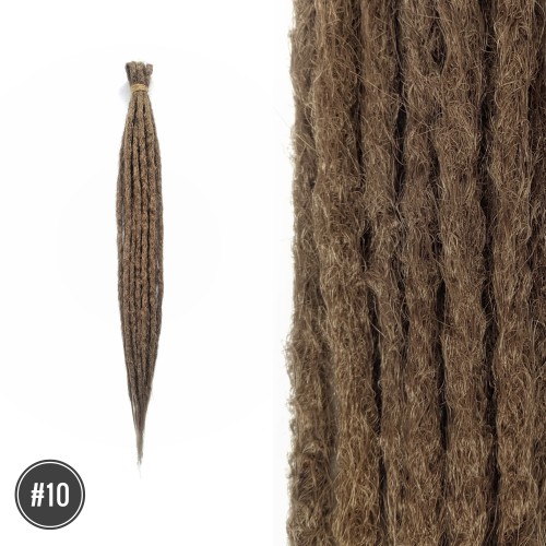 dredy, dready, dreadloki, dredloki syntetyczne na sztuki, kolor #10