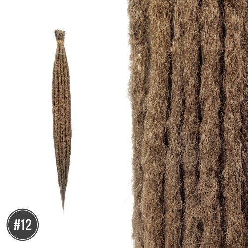 dredy, dready, dreadloki, dredloki syntetyczne na sztuki, kolor #12