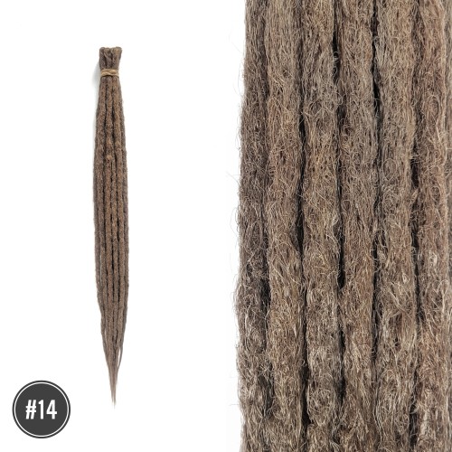 dredy, dready, dreadloki, dredloki syntetyczne na sztuki, kolor #14