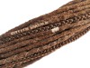 dredy, dready, dreadloki, dredloki syntetyczne, dreadlocks, ciemny brąz, zestaw